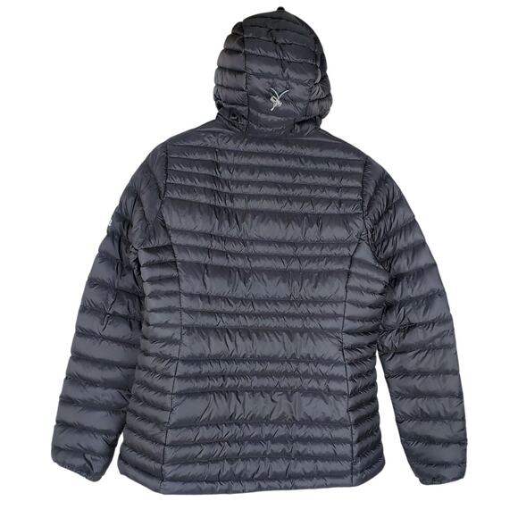 NEW Toray Gram Art Down Puffer Jacket NY Jets Corona Womens XL SLIM FIT M/L Blk - Picture 8 of 16